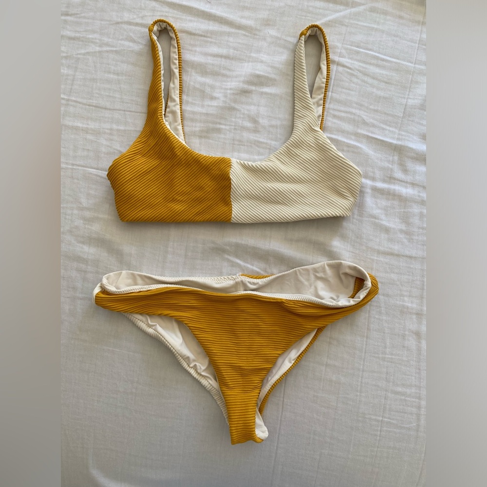 Marine Layer Color Block Bikini - image 2